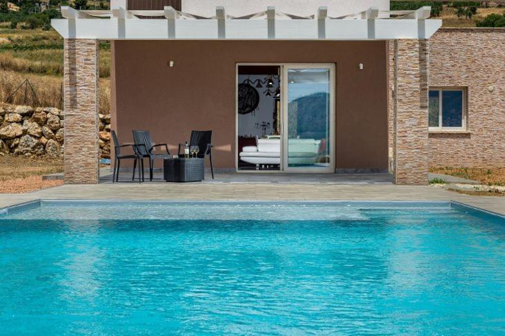 Villa Miro, Stupenda Villa Con Piscina Privata Castellammare del Golfo Exterior foto
