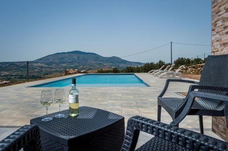 Villa Miro, Stupenda Villa Con Piscina Privata Castellammare del Golfo Exterior foto